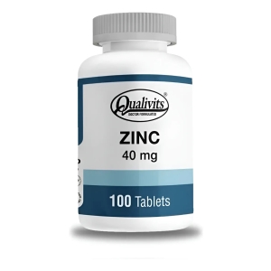Zinc Picolinato 25 Mg Qualivits - 100 Tabletas Vegano Sabor Sin Sabor