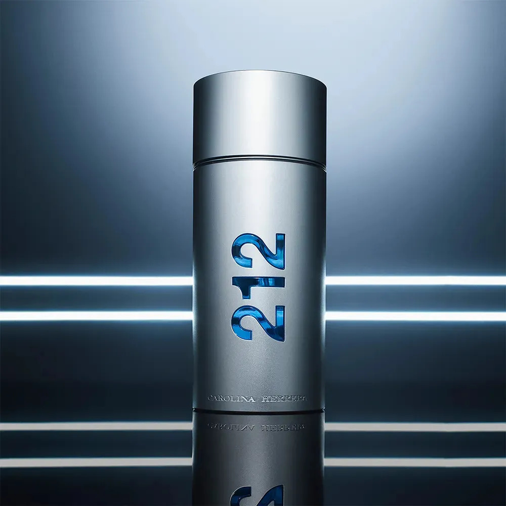 Perfume Carolina Herrera 212 Nyc Men Edt 100ml Eau De Toilette Masculino Para Hombre - Imagen 5