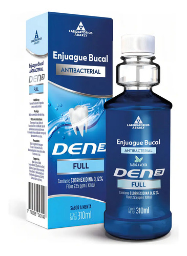 Enjuague Bucal Den3 Full 310 Ml