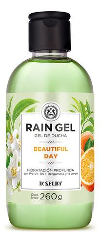 Gel De Ducha Rain Gel + Esponja Exf Sangar - Imagen 4