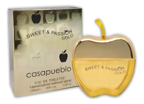 Perfume Casa Pueblo Sweet&passión Gold Para Mujer 100ml