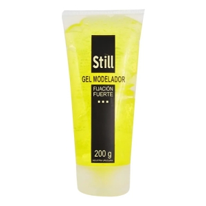 Gel Modelador Still Fijador Súper Fuerte Pomo 200 Ml
