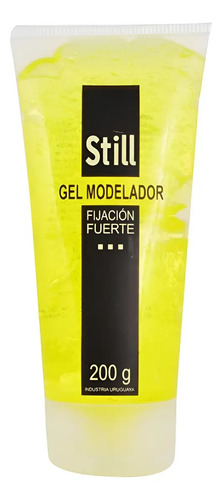 Gel Modelador Still Fijador Súper Fuerte Pomo 200 Ml