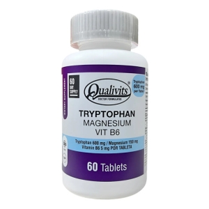 Qualivits Tryptophan Magnesium Vit B6 X 60