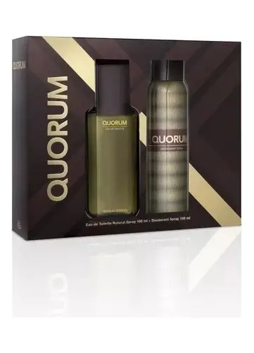 Estuche Quorum Edt 100 Ml + Desodorante En Spray