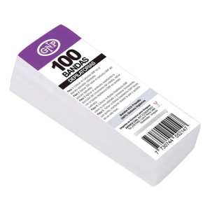 Bandas Depilatorias X100 Unidades Gnp De Tela Profesional