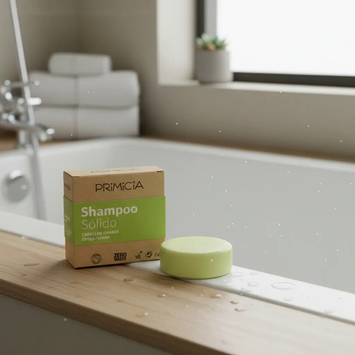 Shampoo Solido Primicia 50 Gr Cabellos Grasos - Imagen 3