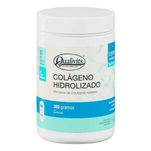 Colágeno Hidrolizado Qualivits En Polvo 300g Libre De Gluten Y Lactosa