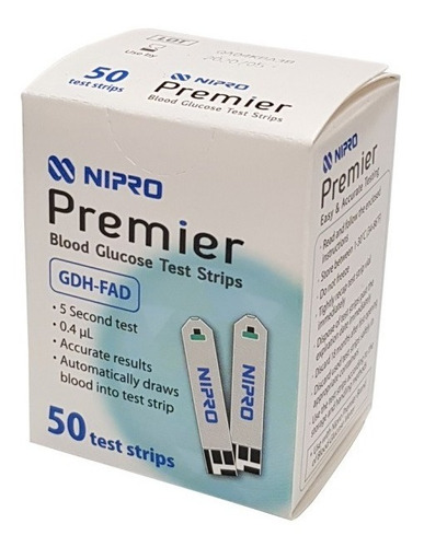 Tiras Reactivas Glucosa Nipro Premier Con Bluetooth E Indicadores Blanco - Imagen 4