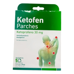 Ketofen Parches X 5 Unidades