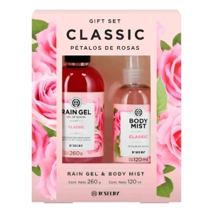 Set Gel De Ducha Rain Gel 260 G + Body Mist 120 Ml Sangar