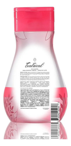 Teatrical Agua Micelar Detox Con Células Madre 600 Ml - Imagen 2