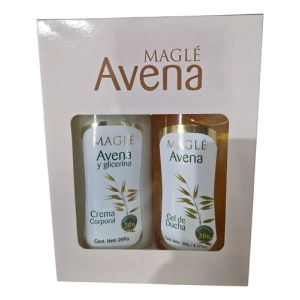 Kit Magle Avena Y Glicerina Crema Corporal + Gel Ducha