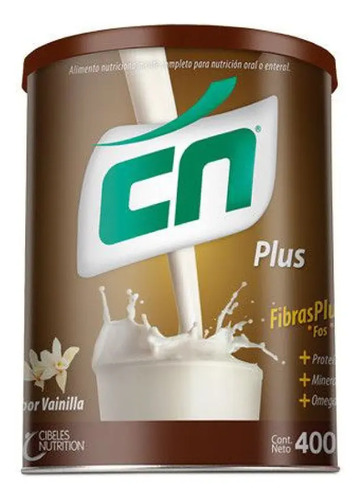 Suplemento Nutricional En Polvo Sin Sabor 400g Cibeles Libre De Gluten Vainilla