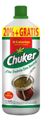 Endulzante Chuker Clasico 600 Ml + 100 Ml