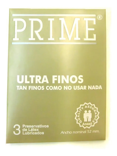 Preservativo Prime Caja X3 Tipo De Preservativo Corrugado - Imagen 2