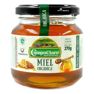 Campo Claro Miel Orgánica 270 Grs