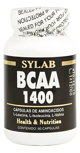 Bcaa 1400 60 Capsulas Sylab
