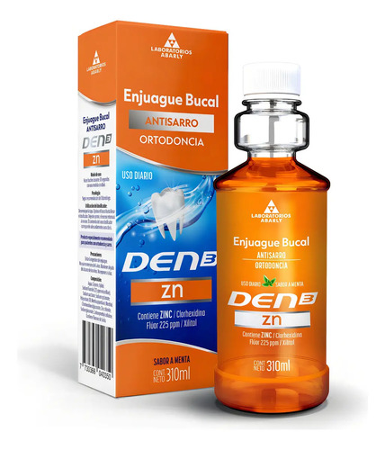 Enjuague Bucal Den3 Zn 310 Ml