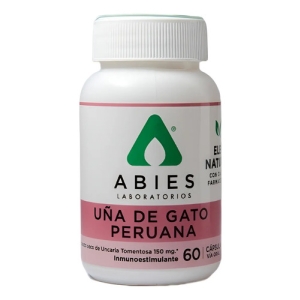 Uña De Gato Peruana Abies 300 Mg 60 Capsulas