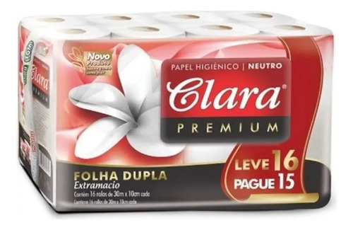 Papel Higiénico Clara Doble Hoja 16 Rollos - Imagen 2