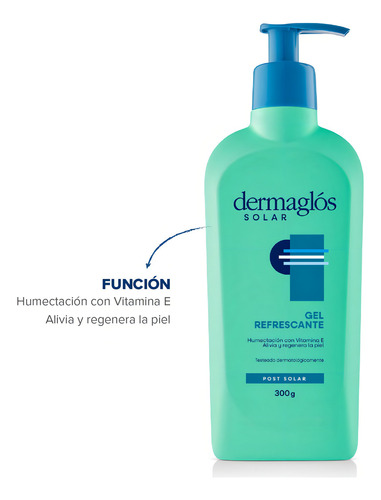 Dermaglos Gel Post Solar X 300g - Imagen 5