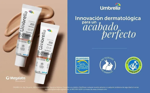 Protector Solar Umbrella Perfect Skin Fps50 Oscuro - Imagen 11