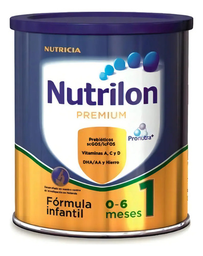 Leche En Polvo Nutrilon Premium 1 Sin Gluten 400g Para Bebés 0-6 Meses - Imagen 3