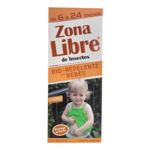 Zona Libre De Insectos Bio-repelente Para Bebés Crema 40ml