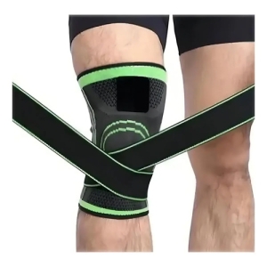 Rodillera Ajustable De Compresión Doxa En Color Negro