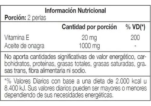 Ana Maria Lajusticia Aceite De Onagra + Vitamina E X 80 Cap - Imagen 2