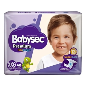 Babysec Premium Talle Xxg X 48 Unidades