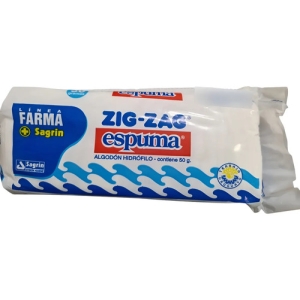 Algodón Espuma Zig Zag 50 G