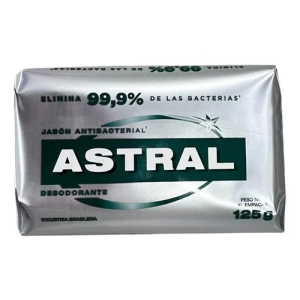 Jabón De Tocador Astral Silver 125 Grs.