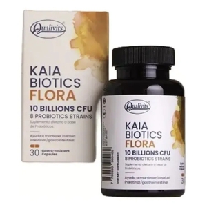 Kaia Biotics Flora Qualivits Cápsulas 30 Unidades