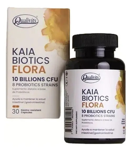 Kaia Biotics Flora Qualivits Cápsulas 30 Unidades