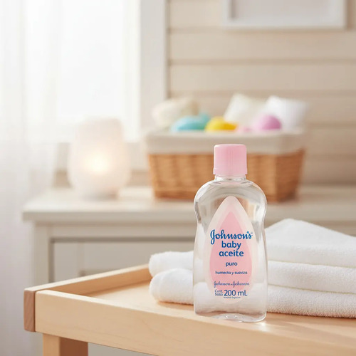 Aceite Johnson's Baby Puro 200 Ml - Imagen 2