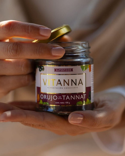 Vitanna Harina De Orujo De Uva Tannat - 100 Gramos - Imagen 5