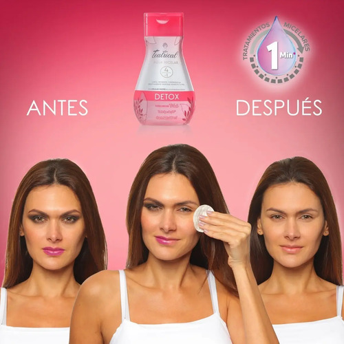 Teatrical Agua Micelar Detox Con Células Madre 600 Ml - Imagen 5