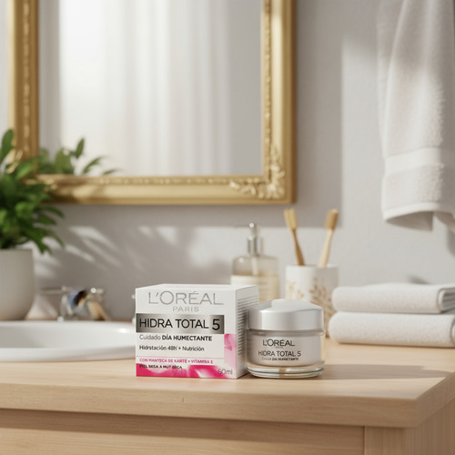 Crema Humectante Día L Oréal Paris Hidra Total 5 X 50ml - Imagen 3