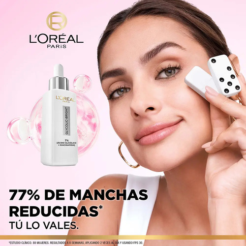 Sérum Anti-manchas Glycolic Bright De L'oréal Paris 30ml - Imagen 3