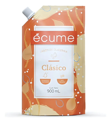 Jabón De Gliceria Ecume Clasico Doypack 900 Ml