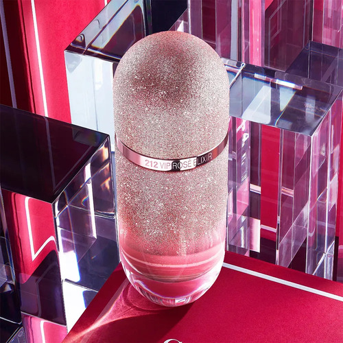 Perfume Carolina Herrera 212 Vip Rosé Elixir Edp 80ml Eau De Parfum Femenino - Imagen 9