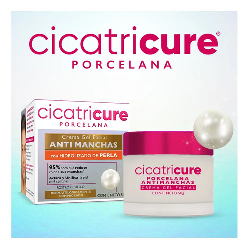 Cicatricure Porcelana Crema Gel Facial Antimanchas 50 Gr - Imagen 4