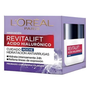 Crema Revitalif Loreal Con Ácido Hialuronico Noche