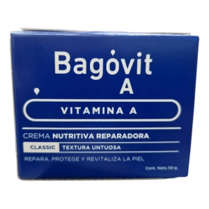 Bagovit Crema Nutritiva Hipoalergenica Vit A Clasica X 50gr
