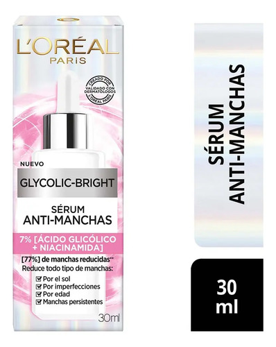 Sérum Anti-manchas Glycolic Bright De L'oréal Paris 30ml - Imagen 9