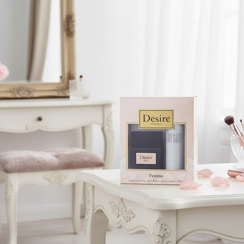 Perfume Desire Femme 50ml + Desodorante 150ml - Imagen 3