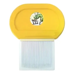 Peine Metal Piojos Pediculosis Liendres Uze Tilyp Mango Lupa