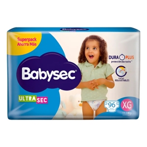 Baby Sec Ultra Pañales Talle Xg X 96
